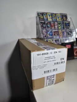 Pokemon TCG Surging Sparks Booster Box Sealed Case (6x Booster Boxes) Sealed - Image 2