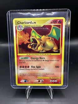 Pokemon Charizard Stormfront 103/100 Secret Rare Holo Stage 2 HP120 2008 - Image 1