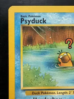 Pokemon Psyduck WOTC Black Star League Promo #20 (LP) - Image 1