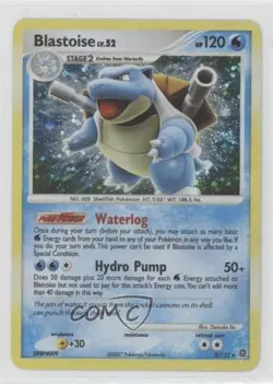Blastoise Holo Pokemon Diamond & Pearl Secret Wonders #2 2007 - Image 1
