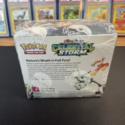 2018 Pokemon Sun & Moon Celestial Storm Factory Sealed Booster Box W/ Acrylic - Image 4