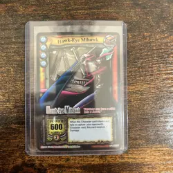 2005 One Piece CCG The Quest Begins Hawk-Eye Mihawk Super Rare Silver CH026 - Image 1