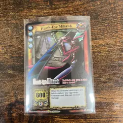 2005 One Piece CCG The Quest Begins Hawk-Eye Mihawk Super Rare Silver CH026 - Image 2