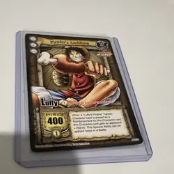 One Piece CCG The Quest Begins Pirate’s Ambition Luffy PR001 Shonen Jump Promo - Image 1