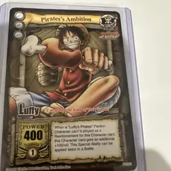 One Piece CCG The Quest Begins Pirate’s Ambition Luffy PR001 Shonen Jump Promo - Image 2
