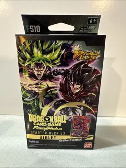 Dragon Ball Super Card Game Fusion World Starter Deck Giblet FS10 Bandai - Image 1