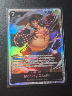 Monkey D. Luffy OP04-090 SR - One Piece Card Game - Image 1