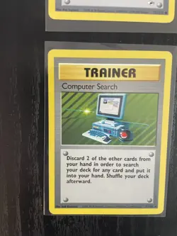 Pokemon TCG 9 X Base Set Trainer Cards 1999 WOTC Vintage Bundle Job Lot LP - Image 5