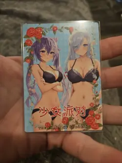 Goddess Story Waifu Anime MR-010 Holo Foil Furina Thick Trading Card - Image 5