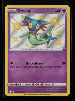 Dreepy SV060/SV122 Shiny Holo Rare Shining Fates: Shiny Vault Pokemon Card - Image 1