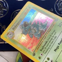 1st edition Nidoqueen 7/64 Jungle Holo Rare Card LP Pokemon TCG - Image 5