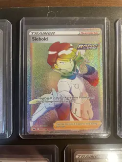 Pokemon Card Lot Of 5 Rainbow Trainers Full Art - Image 3