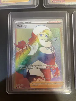 Pokemon Card Lot Of 5 Rainbow Trainers Full Art - Image 5