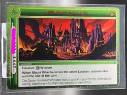 Chaotic Card : Mount Pillar Dawn Of Perim Dop First Edition Rare Location - Image 1