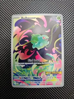 Bulbasaur - (Mega Evolution Stamped) 133/132 Miscellaneous Cards & Products Holo - Image 1