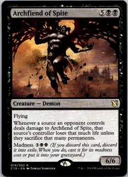 Archfiend of Spite R Commander 2019 14 NM Normal - Image 1