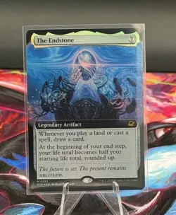 The Endstone (Extended Art) Edge of Eternities Foil NM 353 - Image 1