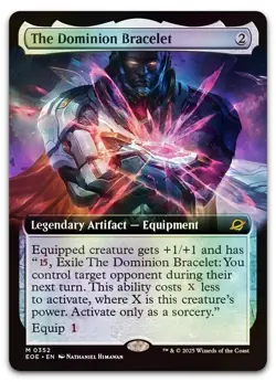 The Dominion Bracelet (Extended Art) #352 (Foil) NM Edge of Eternities Magic MTG - Image 1