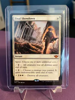 Final Showdown 11 M Outlaws of Thunder Junction NM MTG - Image 1