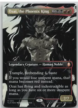 Ozai, the Phoenix King (Borderless) MTG Magic the Gathering M Avatar: The Las - Image 1