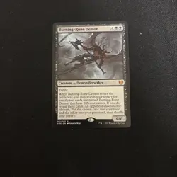 Burning-Rune Demon Kaldheim Regular - Image 1