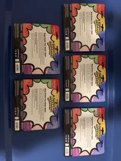 Pokemon Ascended Heroes Tech Sticker Collection Charmander Ghastly Lot Of 5 - Image 2