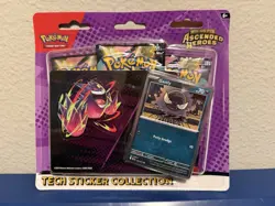 Pokemon Ascended Heroes Tech Sticker Collection Charmander Ghastly Lot Of 5 - Image 5