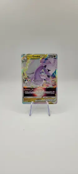 Pokemon TCG: Hisuian Goodra VSTAR 136/196 NM Card Lost Origin Holo - Image 1