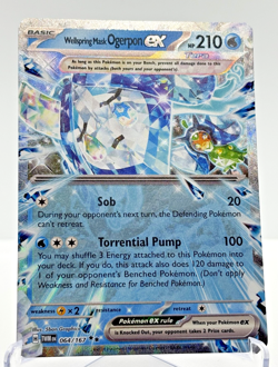 Pokemon Wellspring Mask Ogerpon Ex 64/167 - NEAR MINT - Image 1