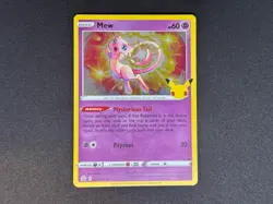 Pokemon TCG - Celebrations 25th Anniversary - Mew - 011/025 - Rare Holo - Image 1