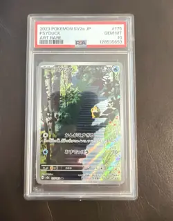Pokemon Slabs PSA 10 Psyduck Jp From 151 Art Rare #175 - Image 1