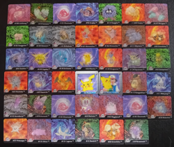 x41 Artbox Pokemon Action Flipz Series One 1999 inc Charizard/Blastoise - Image 1