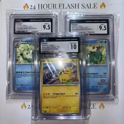 Pokemon TCG Lot Of 3 Graded CGC Slabs - Image 1