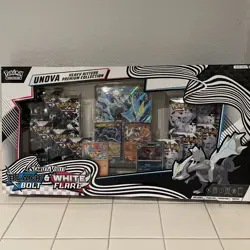 Pokemon Sealed Black Bolt & White Flare Unova Heavy Hitters Premium Collection - Image 1