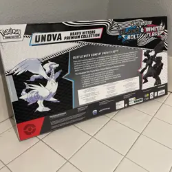Pokemon Sealed Black Bolt & White Flare Unova Heavy Hitters Premium Collection - Image 3