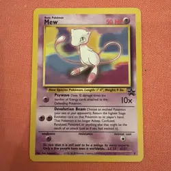 Pokemon Mew 8 Black Star Promo Wizards of the Coast - Image 1