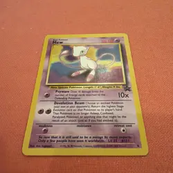 Pokemon Mew 8 Black Star Promo Wizards of the Coast - Image 4