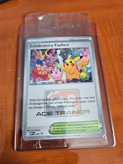 Pokemon SEALED Celebratory Fanfare - 2025 Ace Trainer Reward Promo - TCG - Image 1