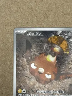 Pokemon TCG Stunfisk Illustration Surging Sparks 202/191 English Nm - Image 3