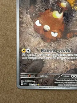 Pokemon TCG Stunfisk Illustration Surging Sparks 202/191 English Nm - Image 4