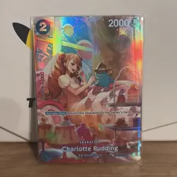 One Piece OP10 Royal Blood Charlotte Pudding SP ST12-012 Alt English NM - Image 1