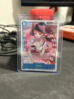 One Piece TCG Nami SR OP11-054 A Fist of Divine Speed English - Image 1