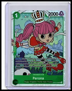 Perona Super Rare Legacy of the Master #OP12-034 - Image 1