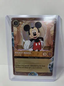 2025 DVC Member Cruise Exclusive Disney Lorcana Mickey Mouse True Friend Promo - Image 1