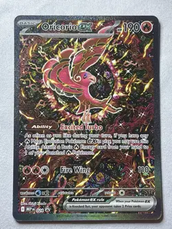 Oricorio ex 024 Black Star Promo Mega Charizard ex UPC Oricorio ex Promo Card 24 - Image 1