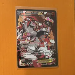 Pokemon Team Magma's Groudon EX 15/34 Double Crisis Ultra Rare Holo Card - Image 1