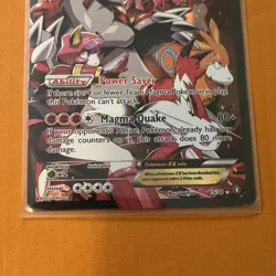 Pokemon Team Magma's Groudon EX 15/34 Double Crisis Ultra Rare Holo Card - Image 2