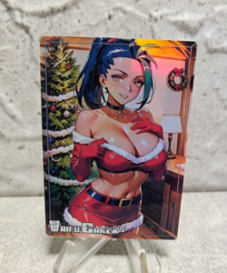 Nemona Trading Card Waifu Goddess Story Anime Girl holo Karte Manga Full Art - Image 1