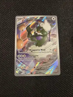 Pokemon White Flare Tornadus Promo 210 ETB Exclusive Black Star TCG Card - Image 1