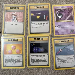 Vintage Pokemon Card Bundle Base Set Fossil Jungle Gym Leader Team Rocket NM/LP - Image 4